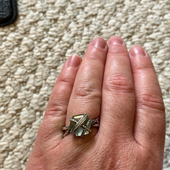 David yurman cable gemstone ring - Picture 2 of 7